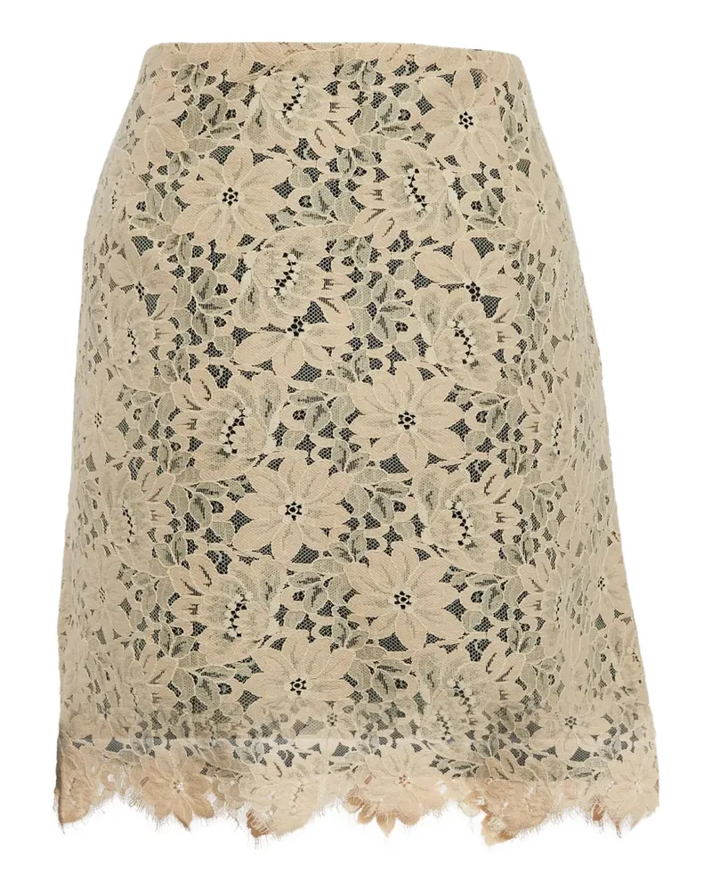 Sandro Rock mit Blumenspitze - Beige Beige