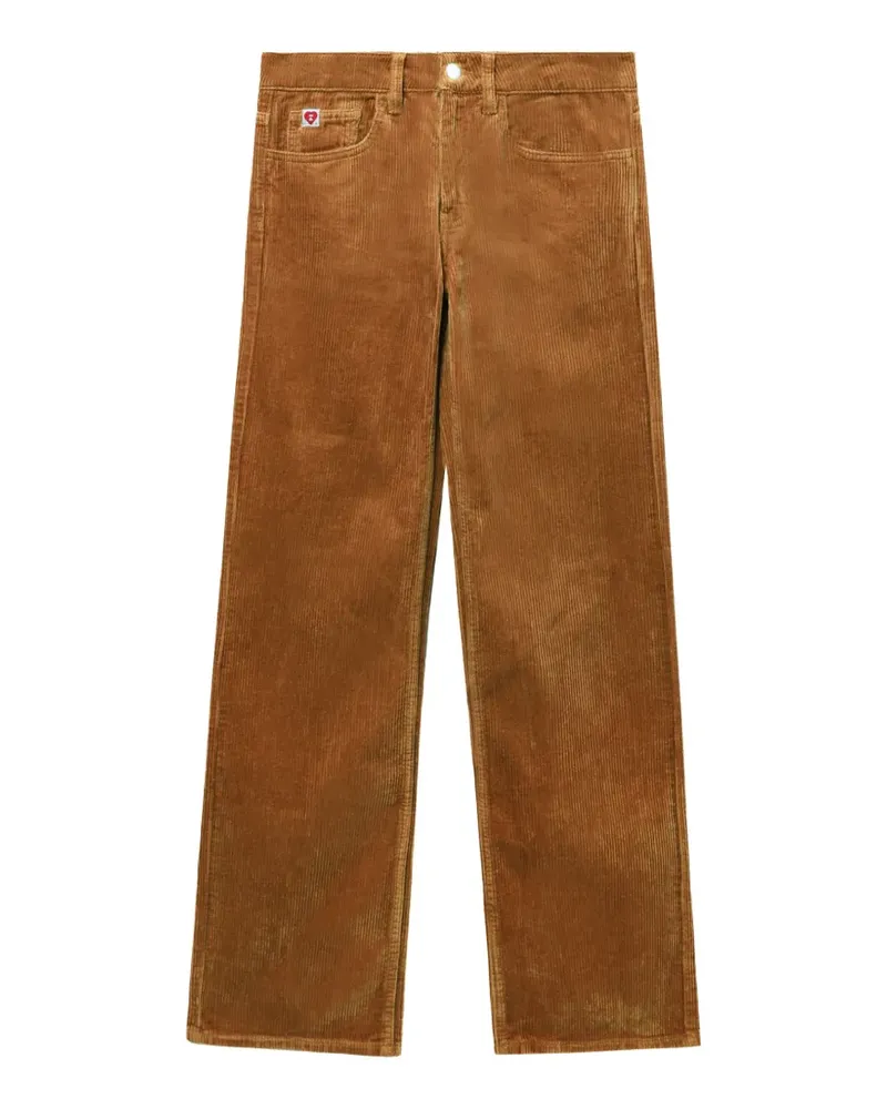 BAPE Gerade Cordhose - Braun Braun