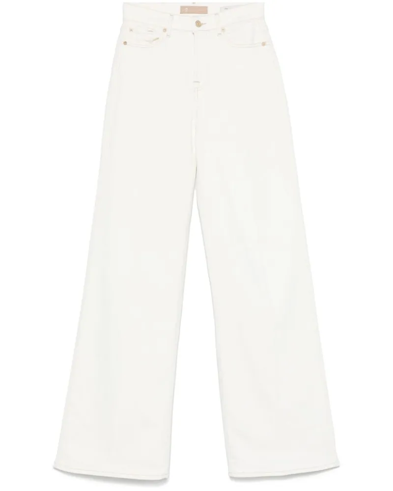 7 for all mankind Lotta Jeans - Weiß Weiß