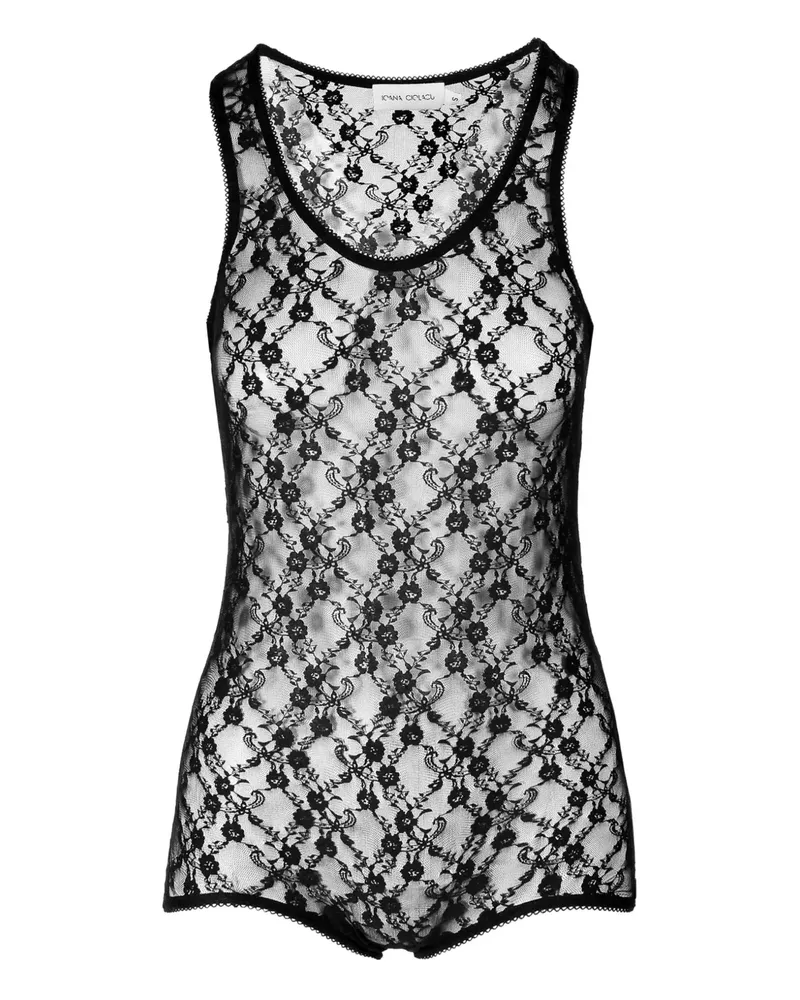 Ioana Ciolacu Brody Body - Schwarz Schwarz
