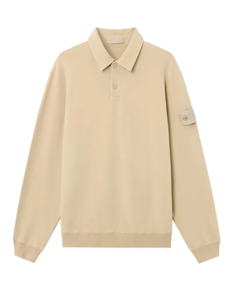 Stone Island 5100076 Light Pure RWS Wool_S.I. Ghost sweatshirt - Nude Nude