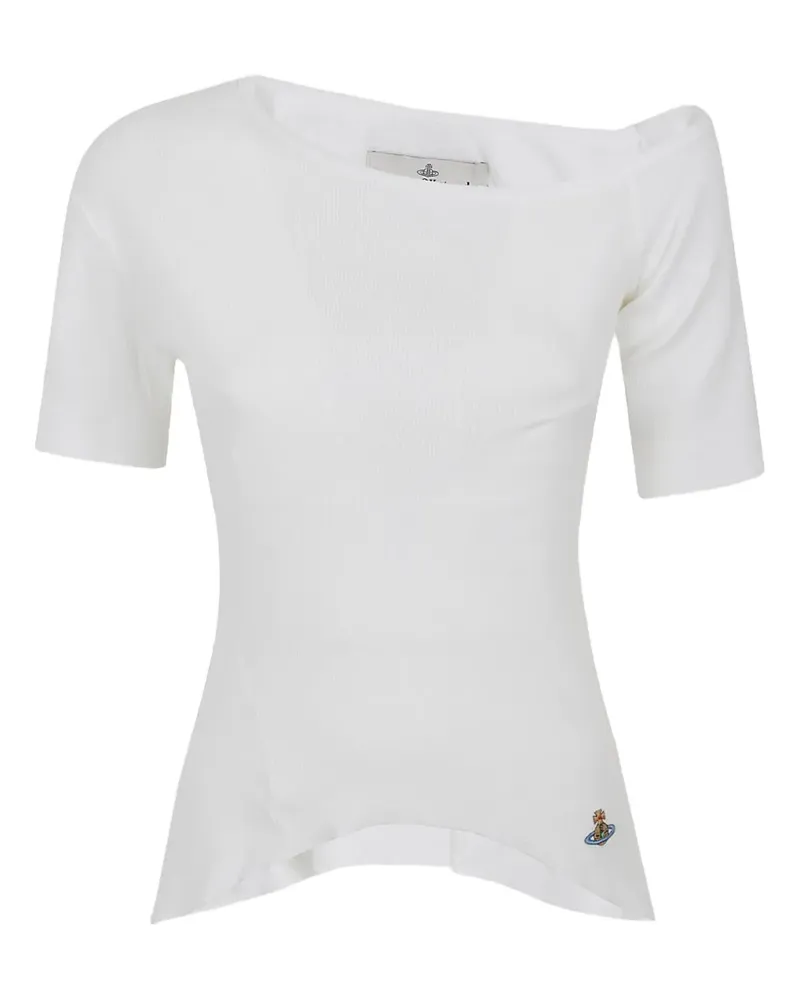 Vivienne Westwood Orgy Shoulder T-shirt - Weiß Weiß