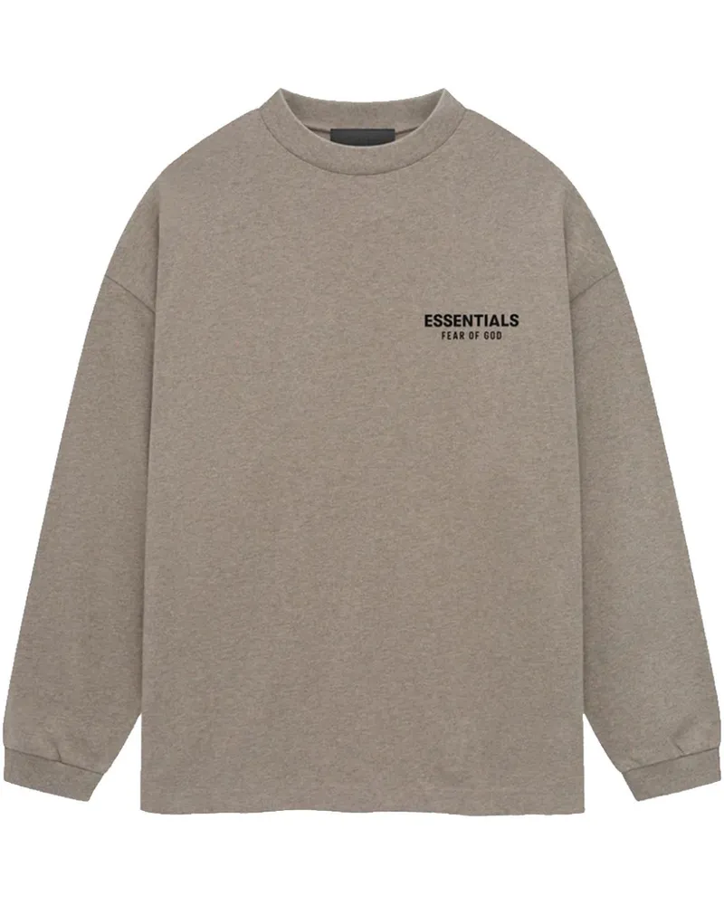 Fear of God Langarmshirt aus Jersey - Grau Grau