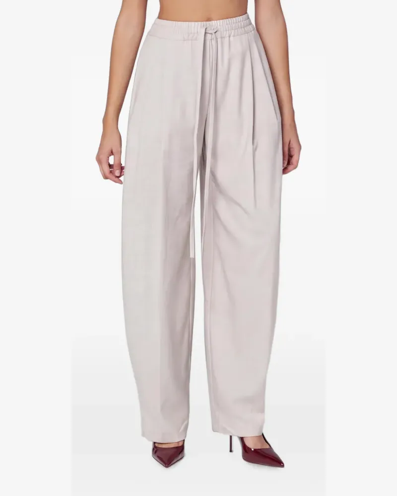 ANDAMANE elasticated-waistband track pants - Nude Nude