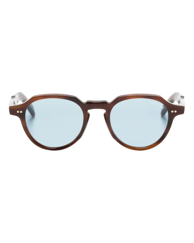 Cutler and Gross GR06 Sonnenbrille mit rundem Gestell - Braun Braun