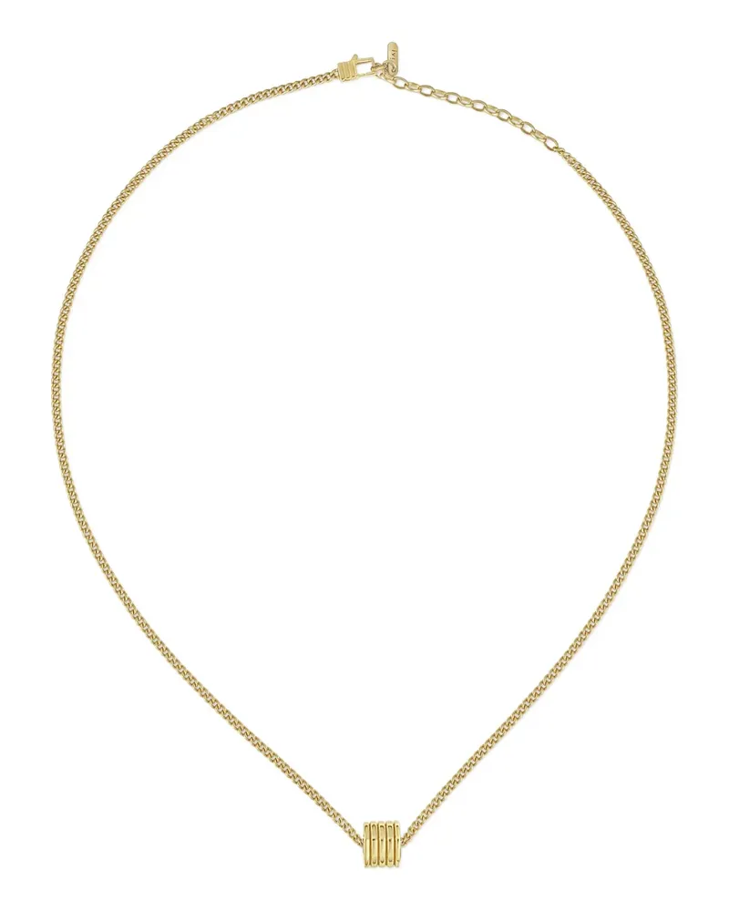 IVI Collection Halskette mit Achteck-Anhänger - Gold Gold