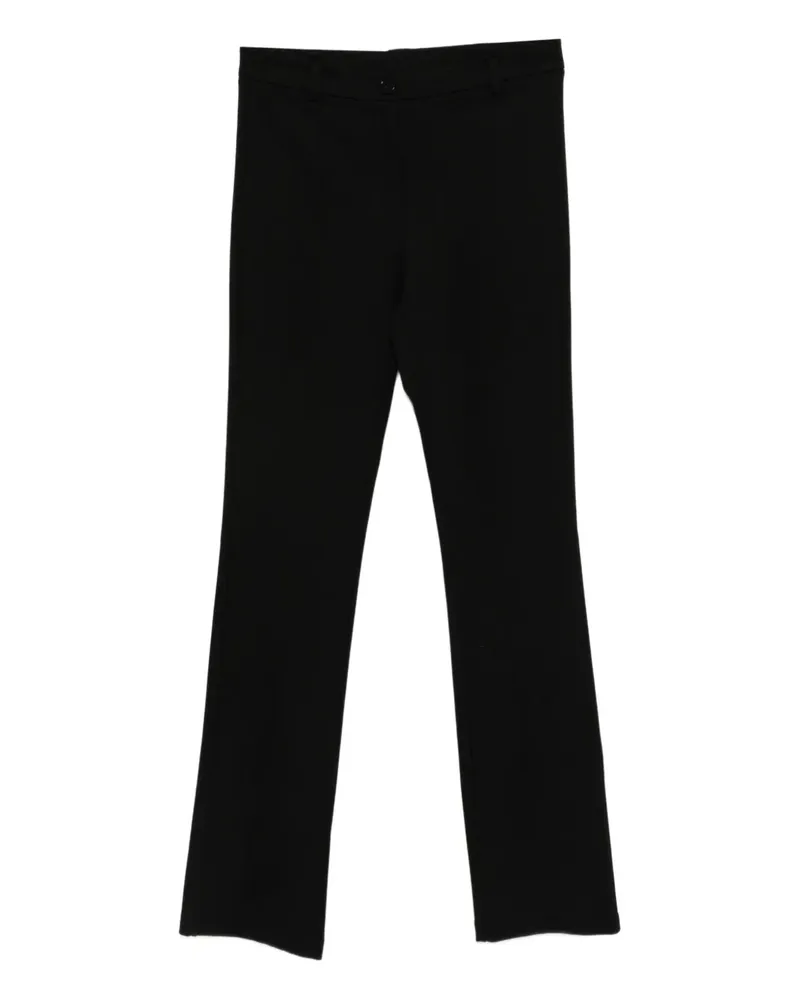 Patrizia Pepe Schmale Hose - Schwarz Schwarz