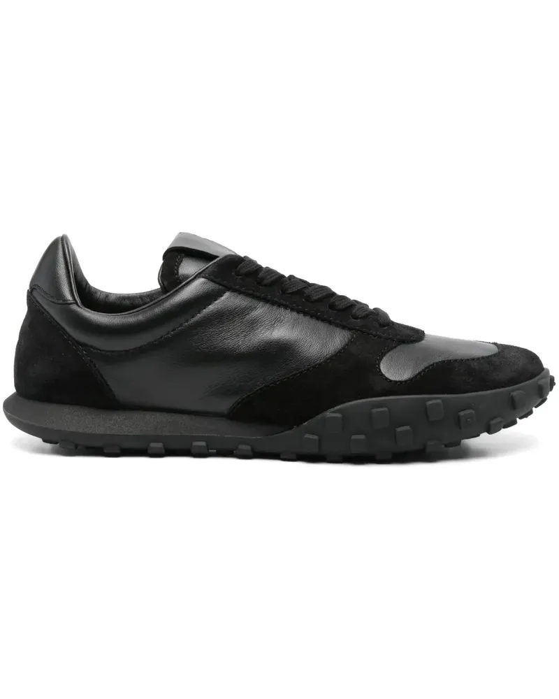 Jil Sander Sneakers mit Schnürung - Schwarz Schwarz