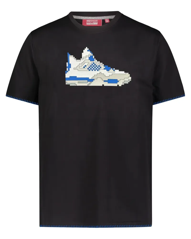 Mostly Heard Rarely Seen T-Shirt mit grafischem Print - Schwarz Schwarz