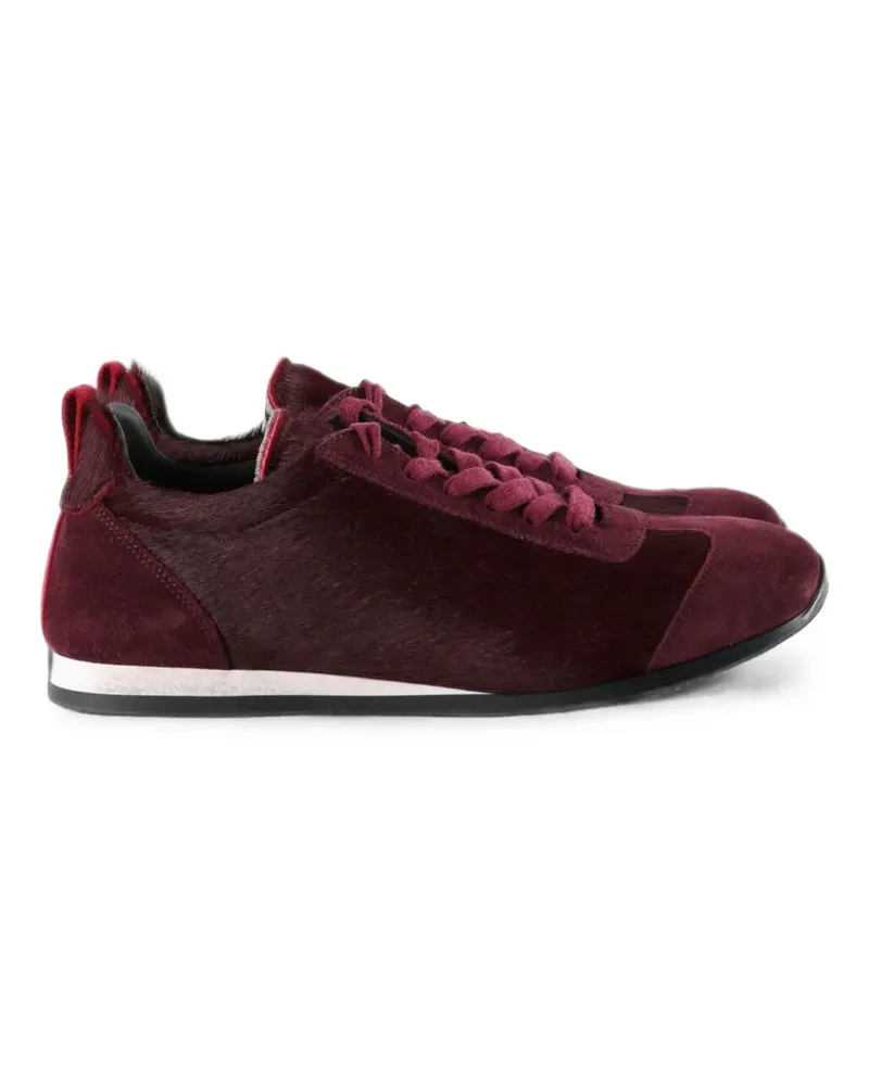 Uma Wang Sneakers mit Kontrasteinsätzen - Rot Rot