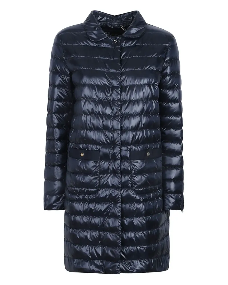 Herno quilted coat - Blau Blau
