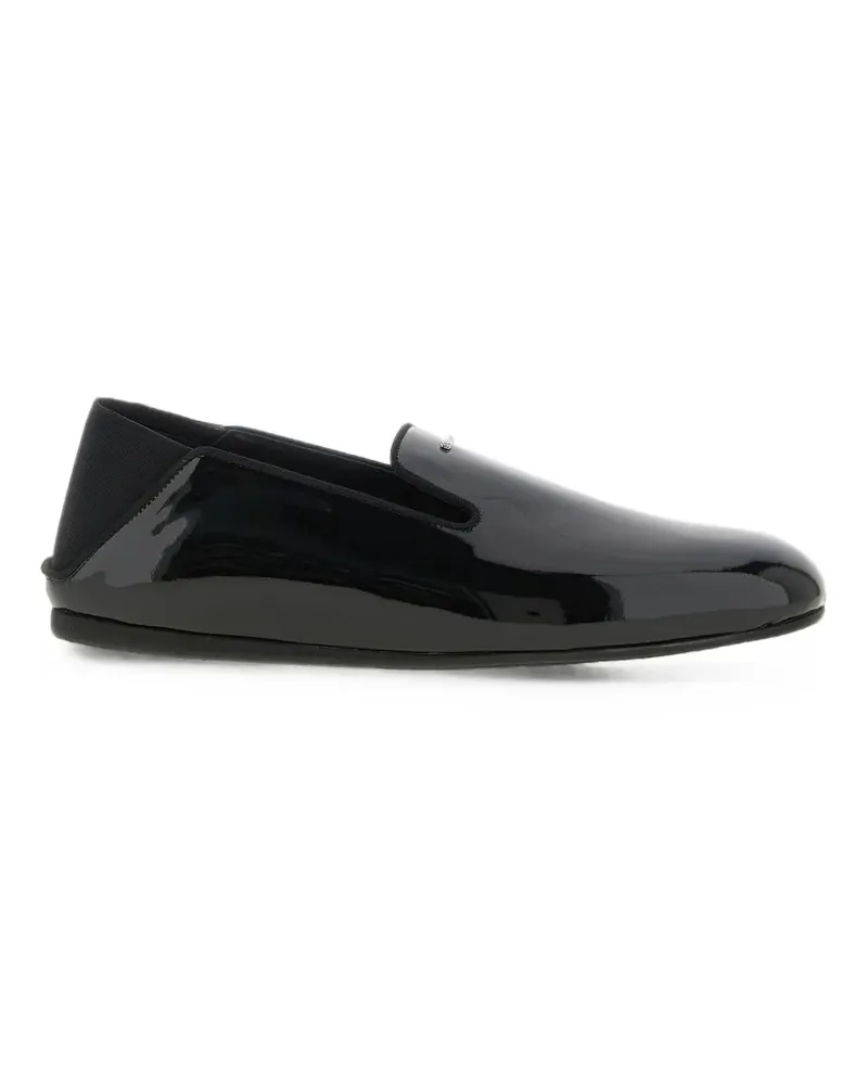 Giuseppe Zanotti Lucky Loafer mit Kristallen - Schwarz Schwarz