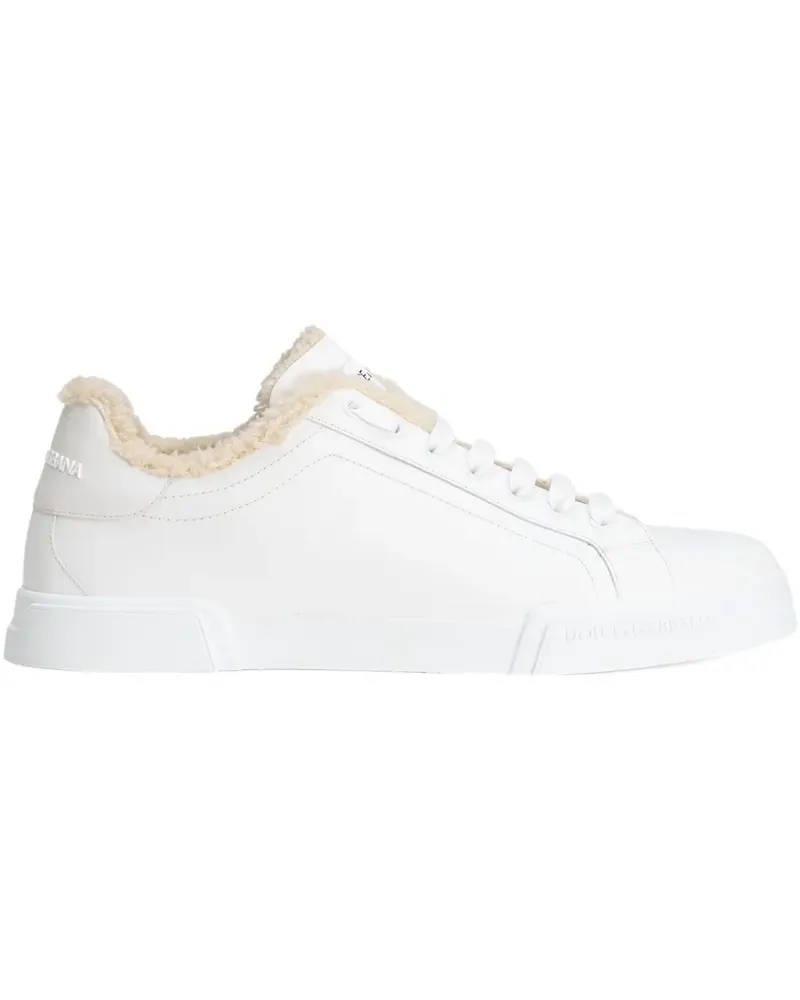 Dolce & Gabbana Portofino Sneakers - Weiß Weiß