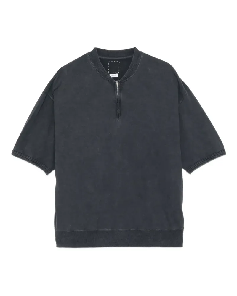 Visvim Mondo T-Shirt mit Reißverschluss - Grau Grau