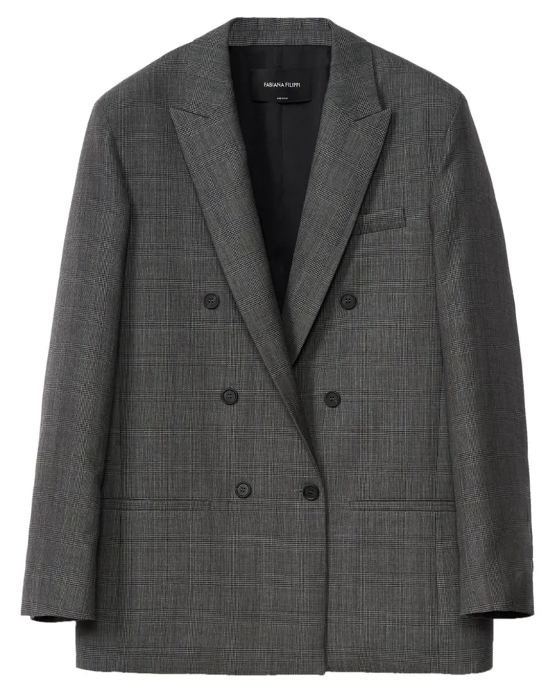 Fabiana Filippi Glen Blazer - Grau Grau