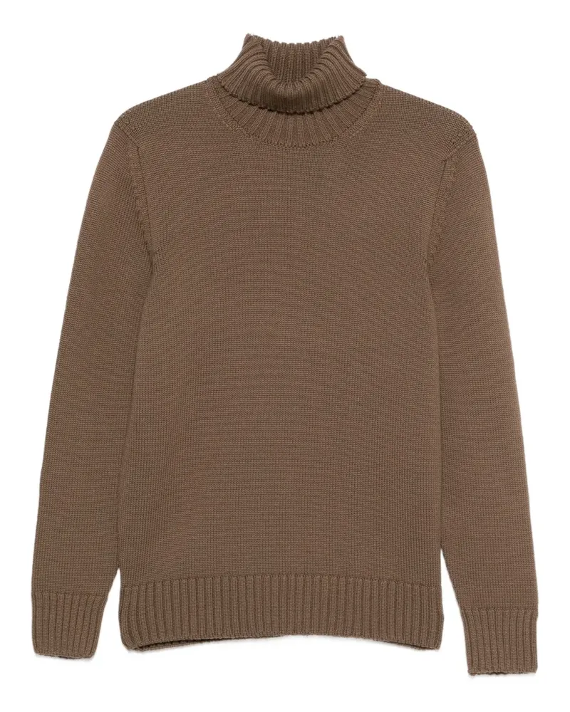 Drumohr  Pullover mit Rollkragen - Braun Braun
