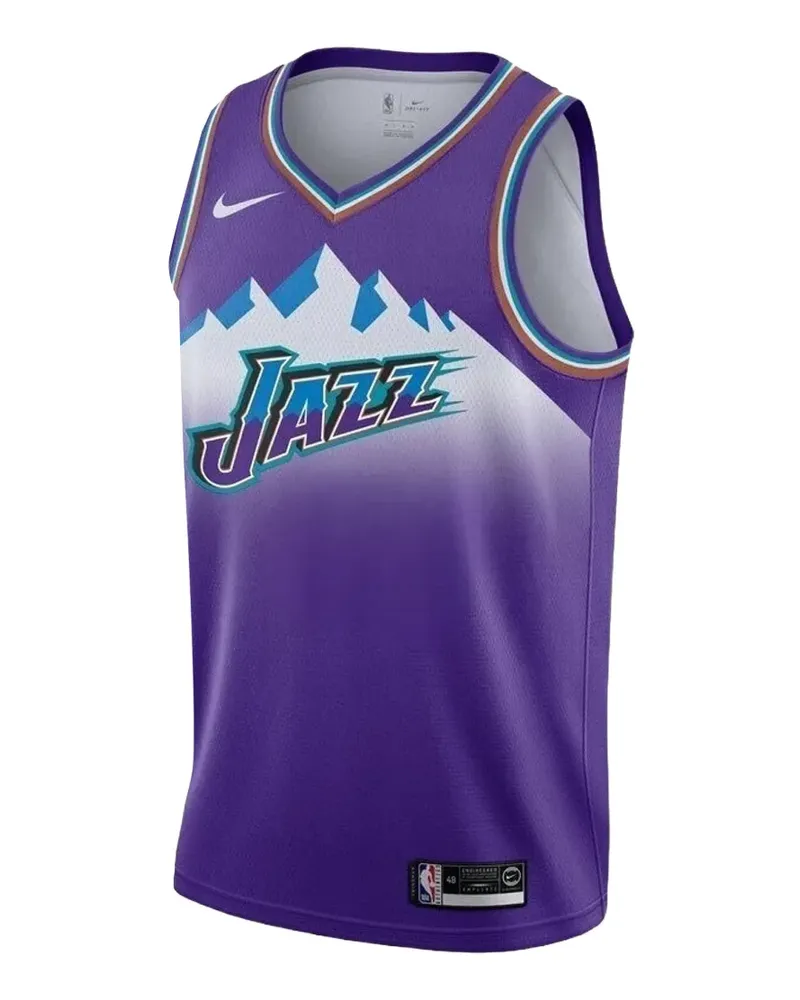 Nike Utah Jazz Swingman Trikot - Violett Violett
