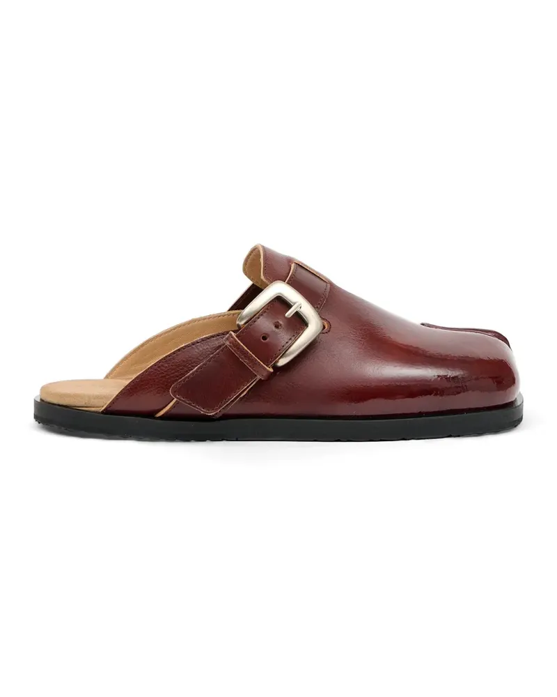 Maison Margiela Tabi Mules mit Schnallenriemen - Braun Braun