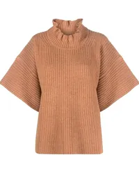 See by Chloé Klassischer Rollkragenpullover Nude