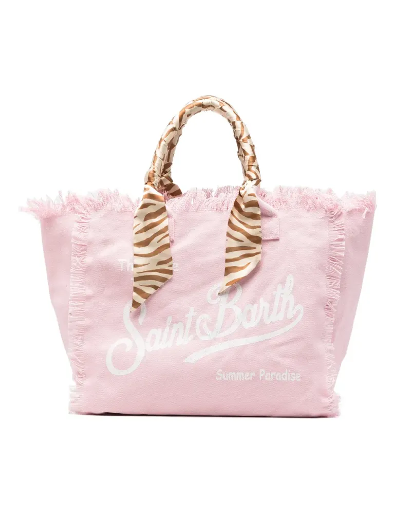 MC2 Saint Barth Vanity logo-print tote bag - Rosa Rosa