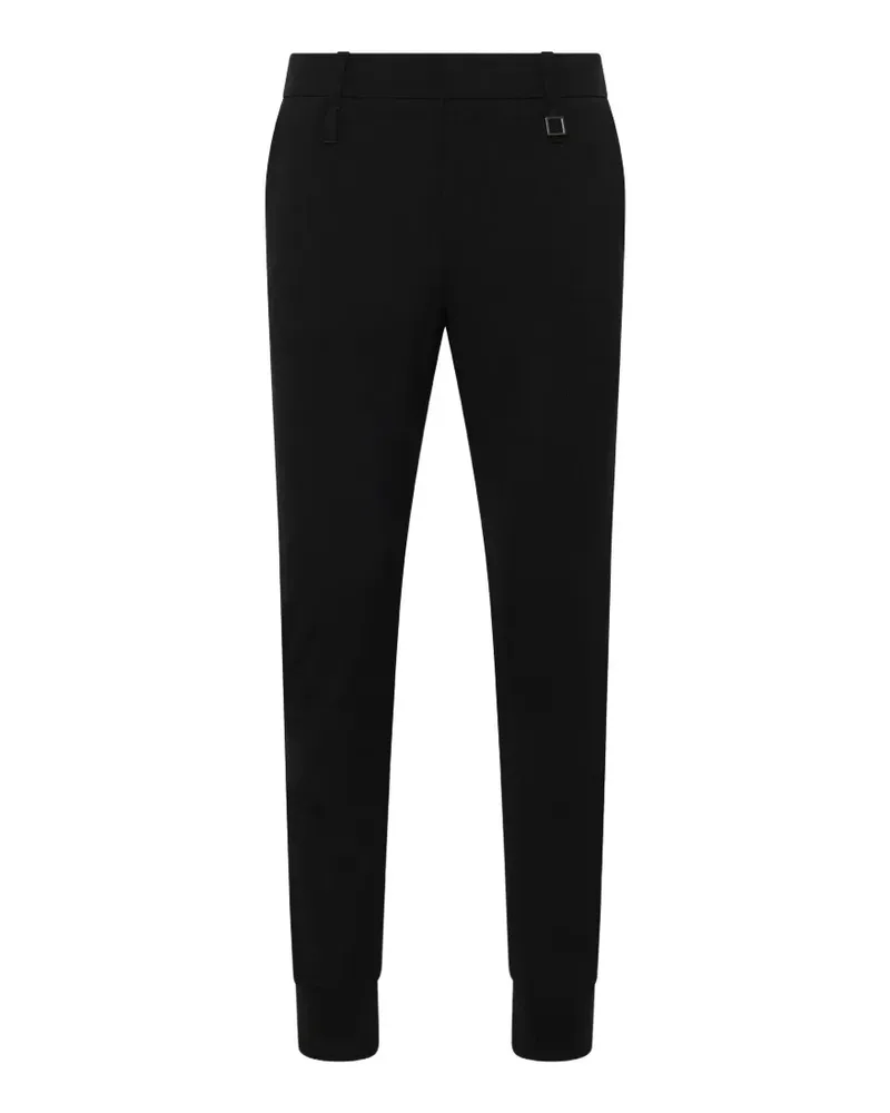 Wooyoungmi cuffed tailored trousers - Schwarz Schwarz