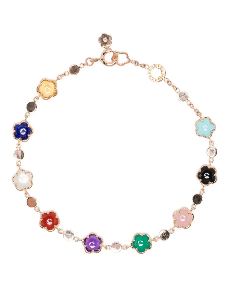 Pasquale Bruni 18kt Figlia dei Fiori Rotgoldarmband mit Steinen Gold