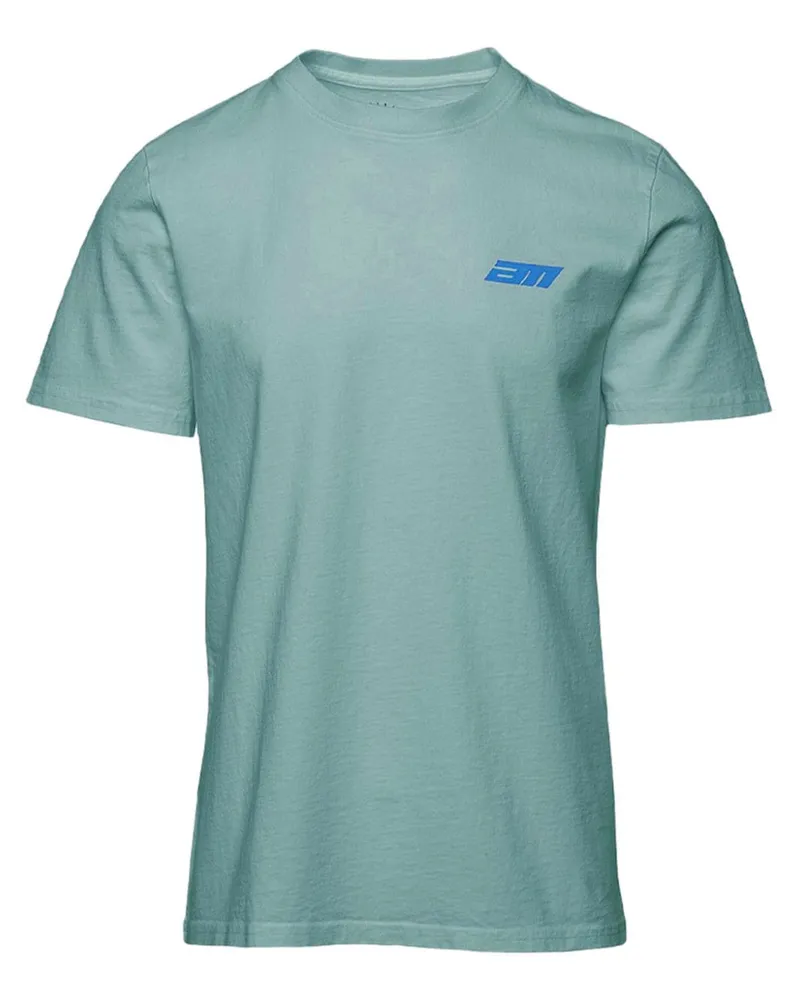 Aztech Mountain Planet Aspen T-Shirt mit Logo-Print Blau