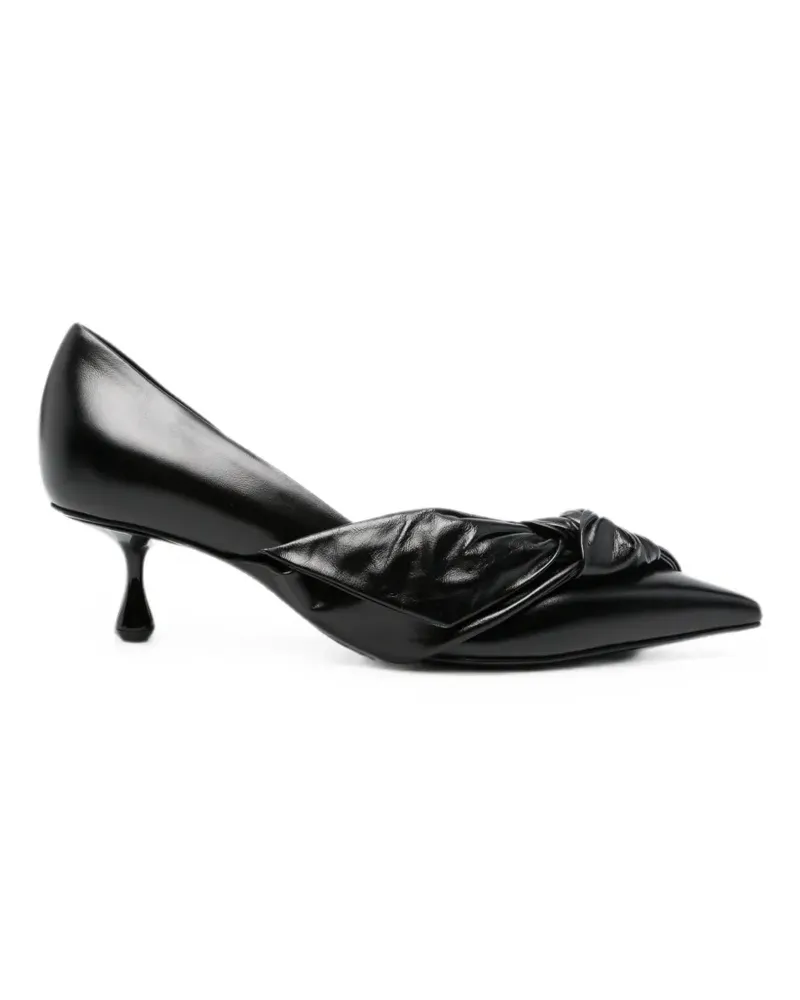 Jimmy Choo Spitze Issy Pumps mit Schleifendetail - Schwarz Schwarz