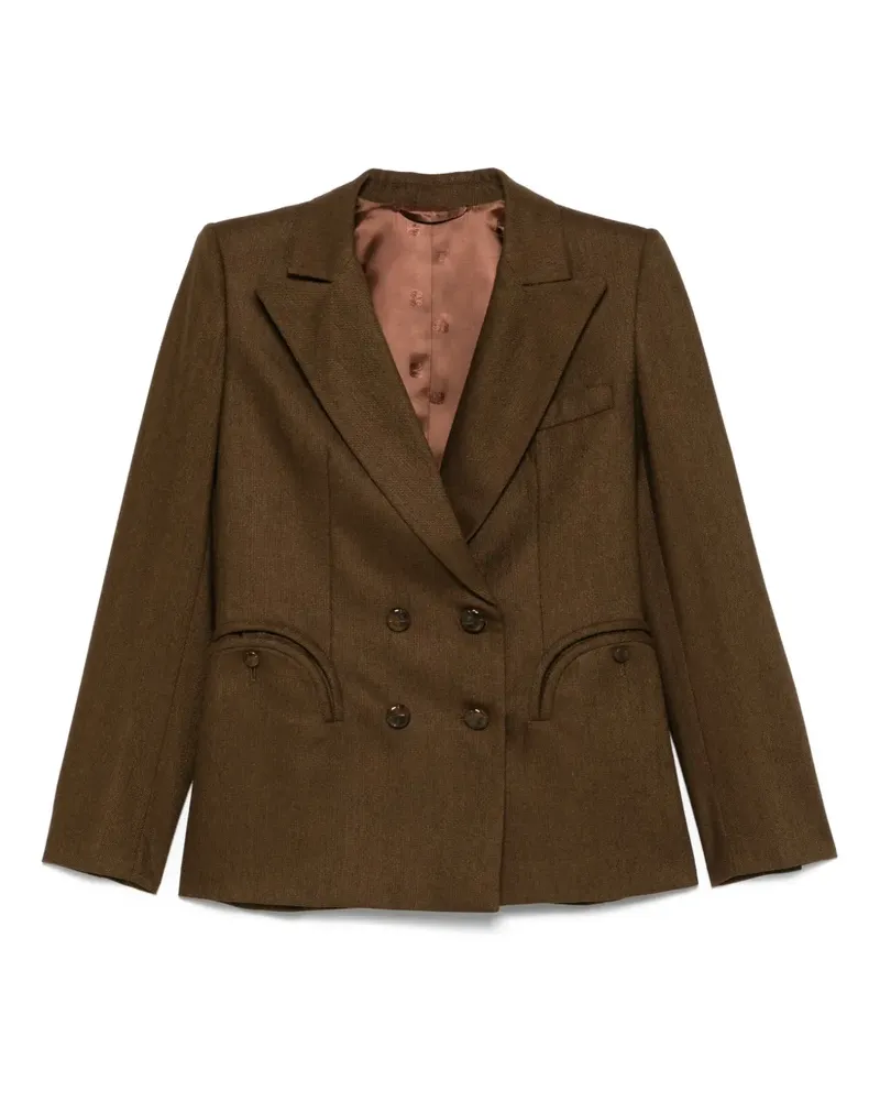 Blazé Milano Renard Chamer Blazer - Braun Braun