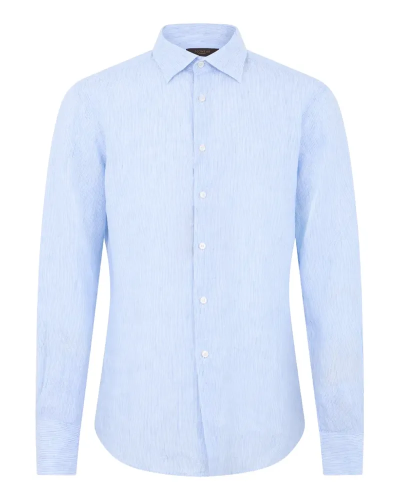 Glanshirt button-up shirt - Blau Blau