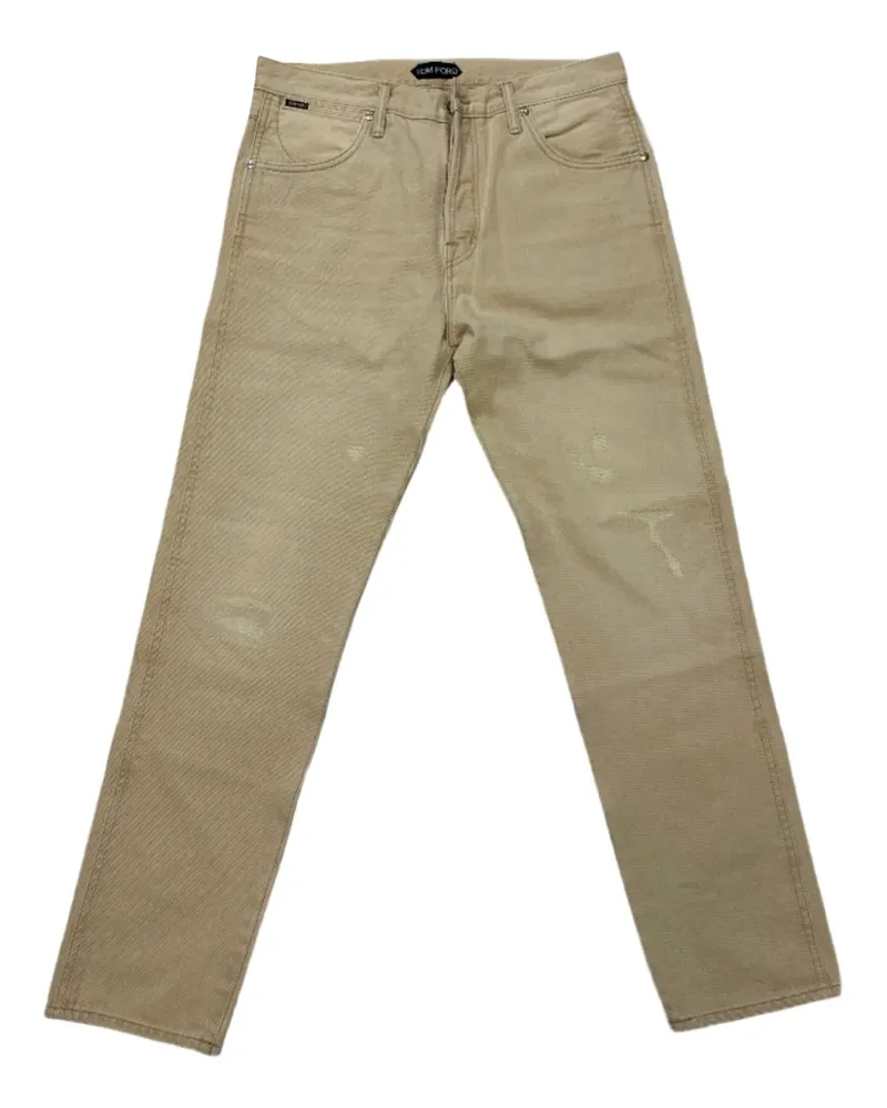 Tom Ford Jeans aus Baumwolle - Nude Nude