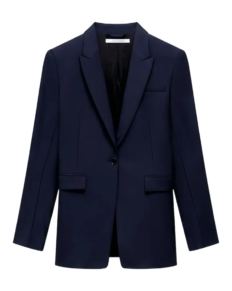 Another Tomorrow single-button blazer - Blau Blau