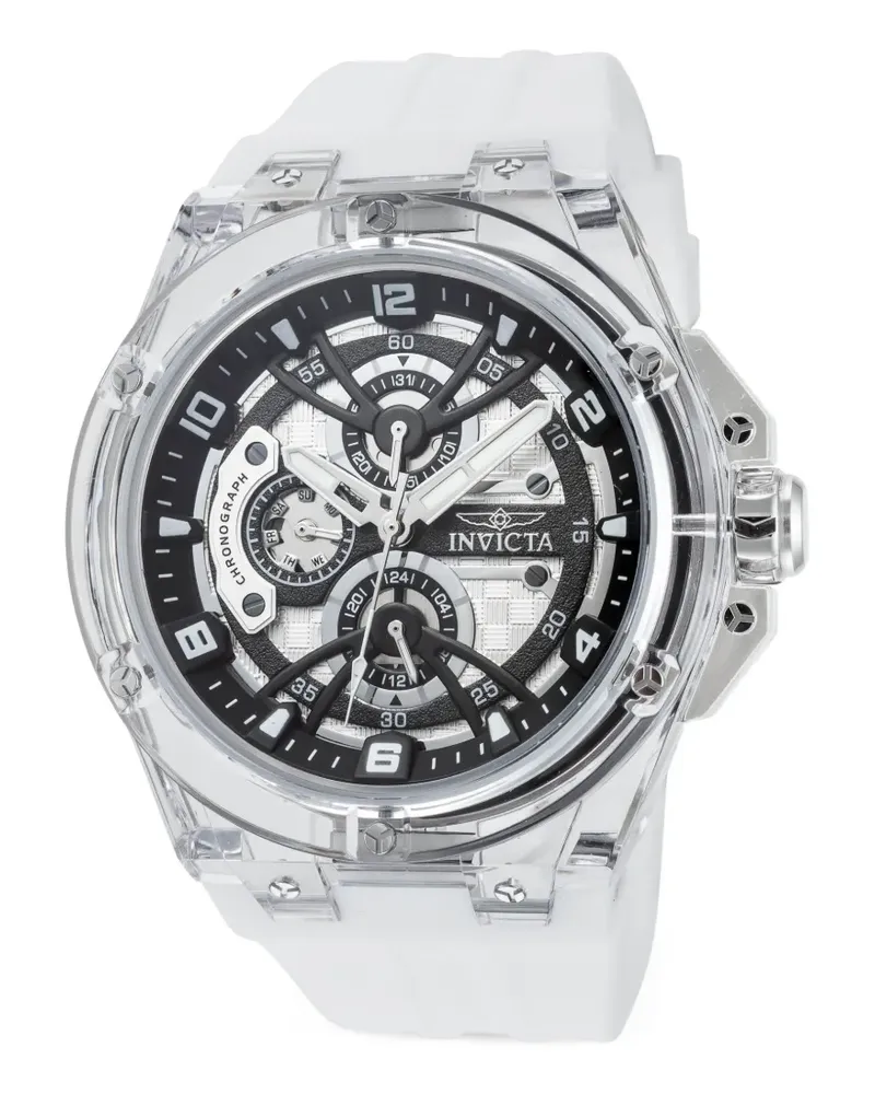 Invicta Racing Chronograph 46mm - Silber Silber