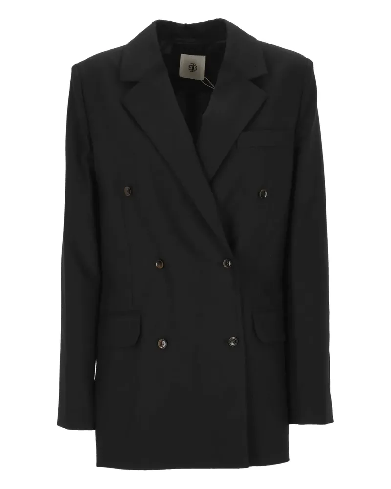 The Garment Doppelreihiges Sakko - Schwarz Schwarz