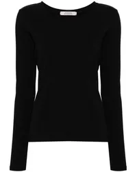 Dorothee Schumacher T-Shirt aus Tech-Jersey Schwarz