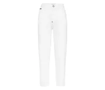 Mom Fit Jeans - Weiß