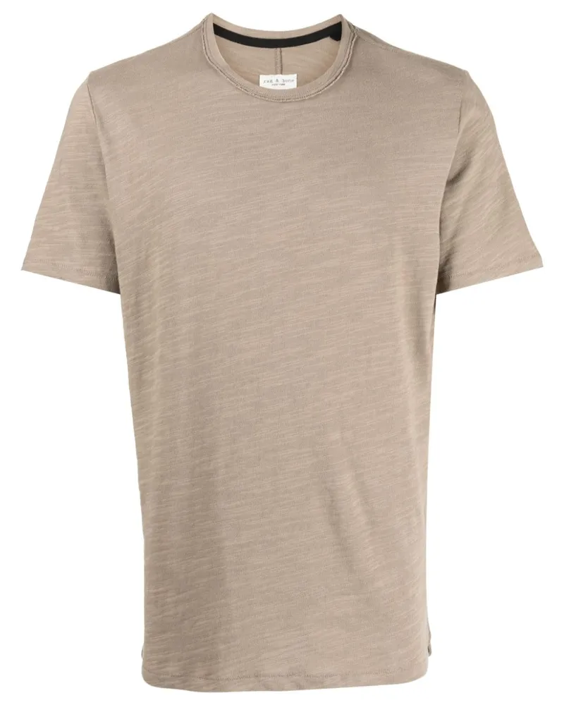 Rag & Bone Classic Flame T-Shirt Braun