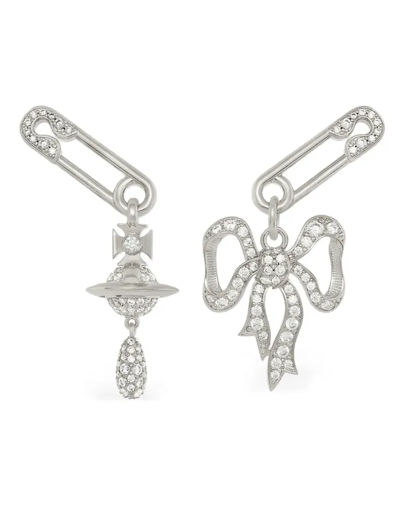 Vivienne Westwood Ohrringe mit Sicherheitsnadel - Silber Silber