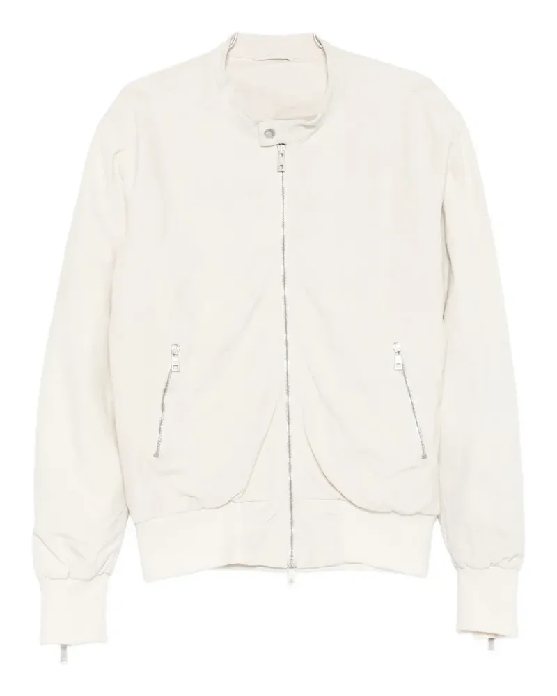 Giorgio Brato zip-up jacket - Nude Nude