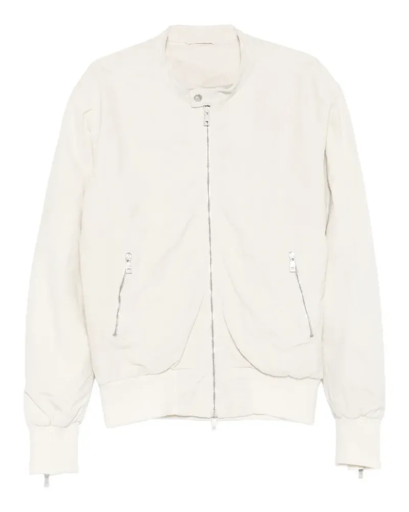 Giorgio Brato zip-up jacket - Nude Nude