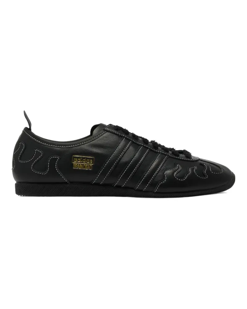 adidas x Brain Dead topstitched sneakers - Schwarz Schwarz