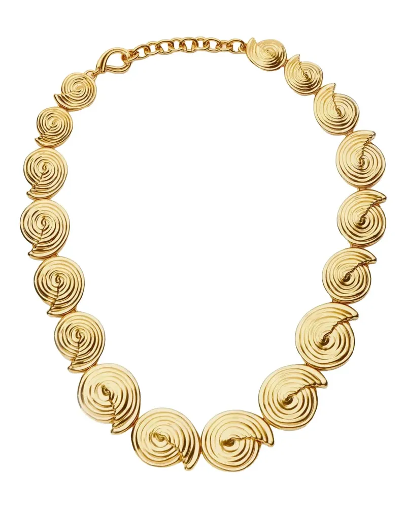 Missoma spiral-motif necklace - Gold Gold