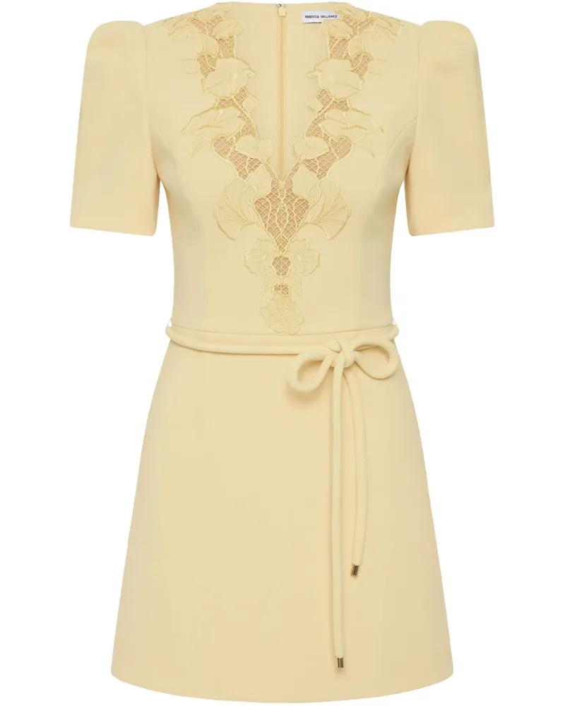Rebecca Vallance Lulu Minikleid - Gelb Gelb