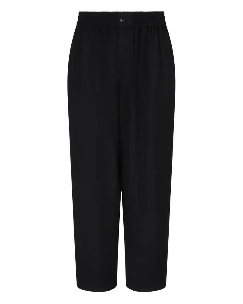 Giorgio Armani Klassische Bundfaltenhose - Schwarz Schwarz