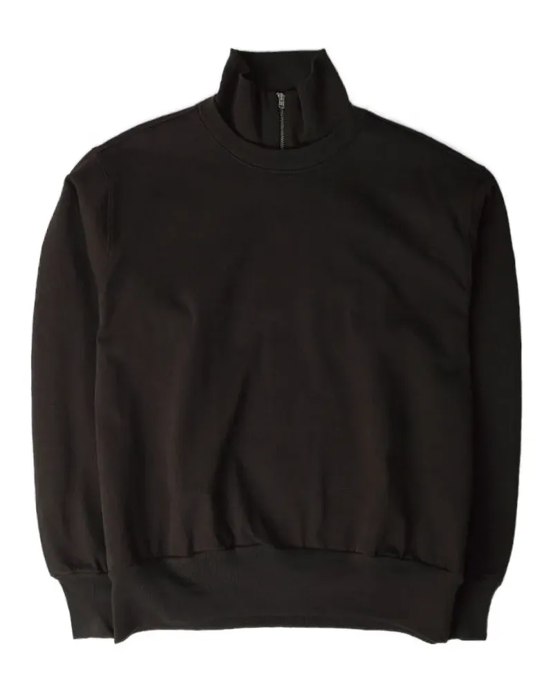 Lady White Co. quarter-zip dropped-shoulder sweater - Braun Braun