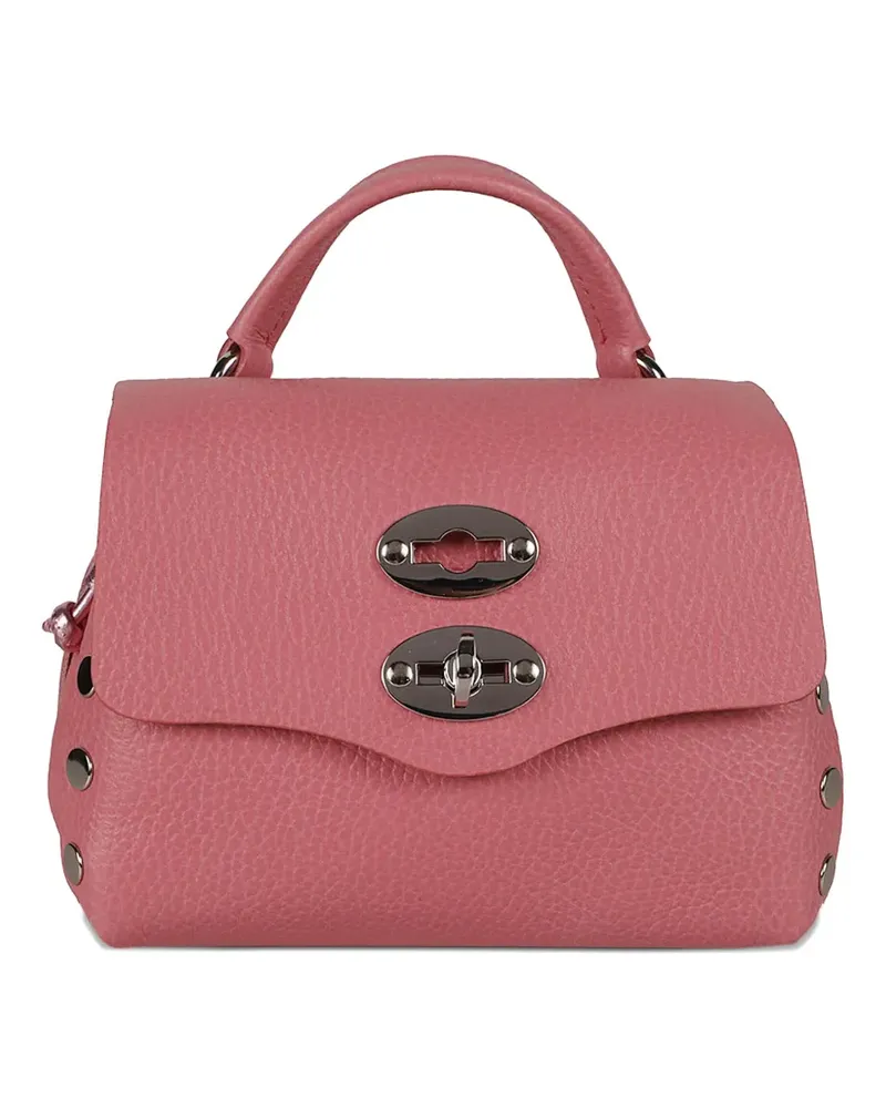 Zanellato POSTINA® Mini-Tasche mit Nieten - Rosa Rosa