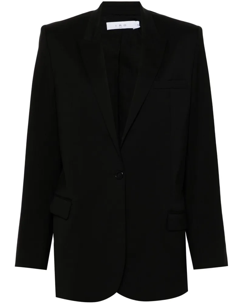 IRO Allisa Blazer aus Wolle Schwarz