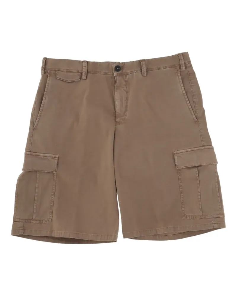PT TORINO Klassische Cargo-Shorts - Braun Braun