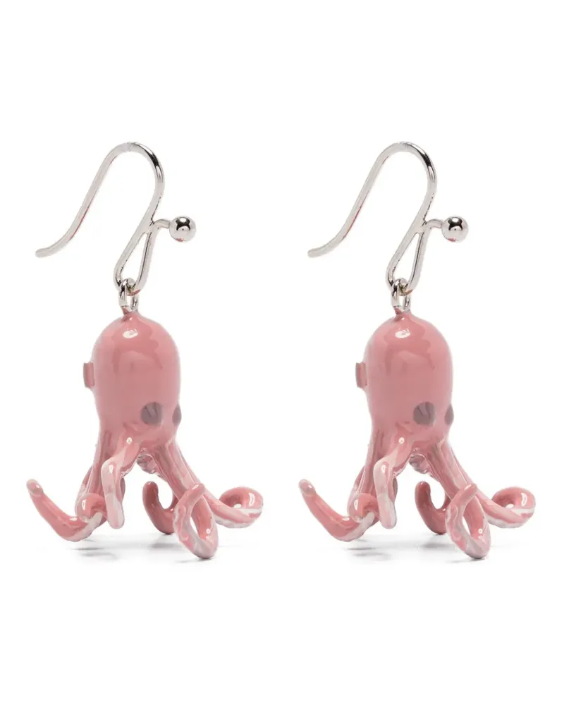 Marni Ohrringe mit Oktopus - Rosa Rosa