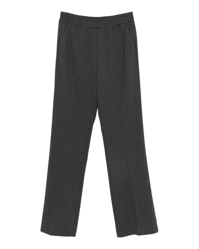 Pinko Gerade Hose mit Stretchbund - Grau Grau